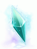 Blue Crystal Shard