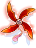 Crimson Huuma Shuriken [2]
