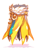 Golden Rod Robe