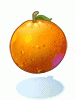 Orange In Mouth