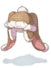 Rabbit Ear Knitted Hat [1]