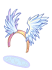 Costume Flapping Angel Wing