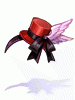 Costume Angel Mini Silk Hat