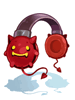 Costume Diabolic Headphones