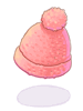 Costume Pink Wool Hat