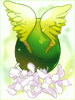 July Green Scroll II