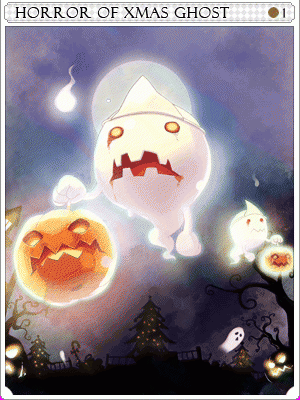 Creepy Demon Card