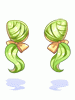 Costume Odango Twintails (Green)