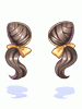 Costume Odango Twintails (Black)