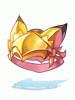 Costume Gold Helm of Vanagandr
