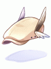 Costume Feather White Beret