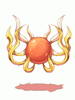 Costume Burst Flame