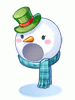 Costume Snowman Head