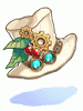 White Mechanical Plant Hat [1]