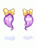 Costume Country Tail (Purple)