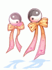 Yinyang Earring (Yellow) [1]