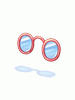 Costume Professor Mini Glasses