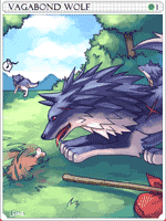 Vagabond Wolf Card
