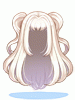 Costume Airy Two Side Up (White)