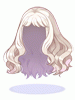Cabelo Ondulado Platinado