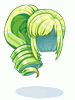 Penteado Estiloso Verde
