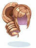 Penteado Estiloso Castanho