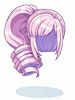 Penteado Estiloso Roxo