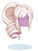 Penteado Estiloso Branco