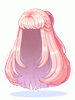 Peruca Rosa da Caçadora