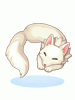 Calming White Fox