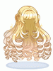 Costume Angel Raspberry Wig