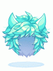 Costume Wolf Short (Cyan)