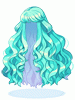Costume Wanderer Curl (Cyan)