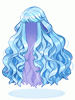 Costume Wanderer Curl (Light Blue)