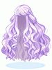 Costume Wanderer Curl (Light Purple)