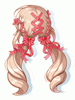 Costume Braided Twin Ribbons