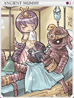 Ancient Mummy Card