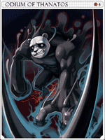 Odium of Thanatos Card