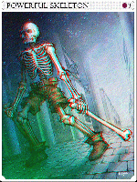 Powerful Skeleton Card