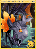 Weird Coelacanth Card