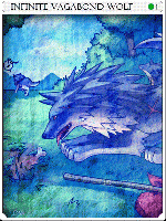 Infinite Vagabond Wolf Card
