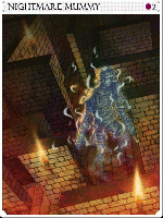 Nightmare Mummy Card