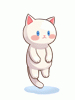 Costume Cat Doll (White)