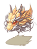 Costume Gold Dragonhelm [1]