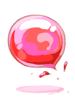 Bubble Gum in Mouth
