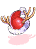 Rudolf Santa Hat