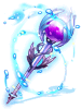 Awakened Blue Crystal Staff [2]