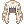 Costume Straight Two-Side Up (Blonde)