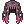 Costume: Two-Side Up (Black Purple)