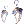 Gray Wolf Earring [1]